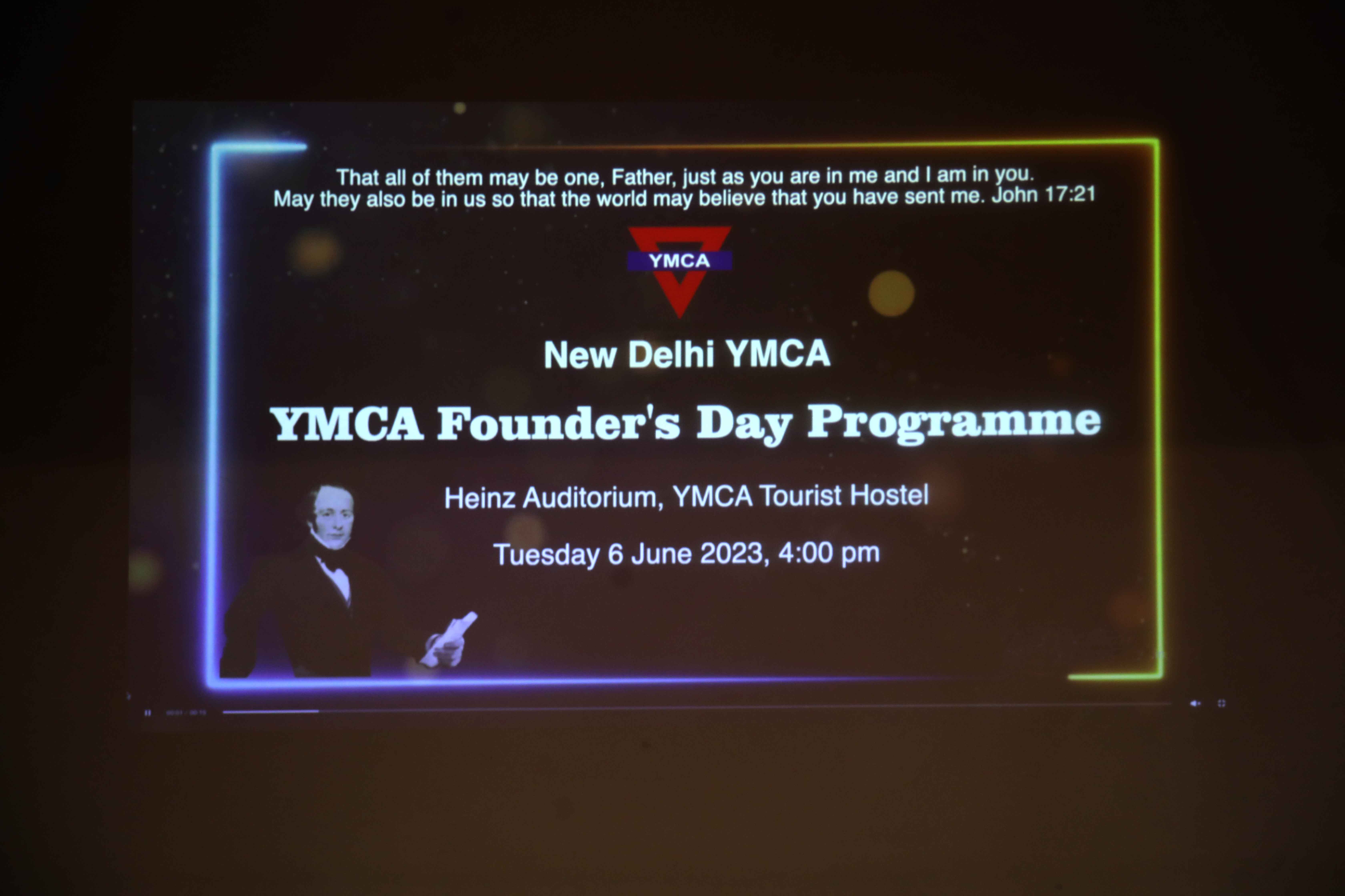 6th June Founder's Day Prog at New Delhi YMCA