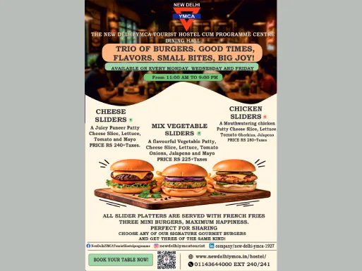 Trio Of Burgers